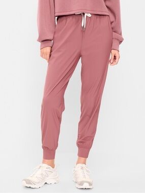 Old Navy High Waist Side Striped SleekTech Jogger